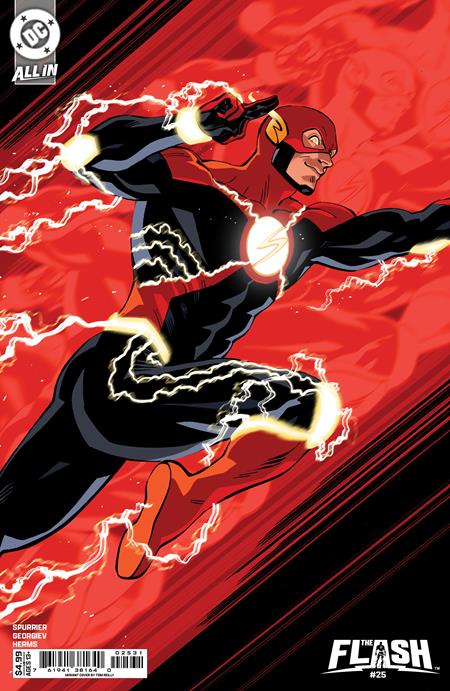 Flash #25 Cvr B Tom Reilly Card Stock Var