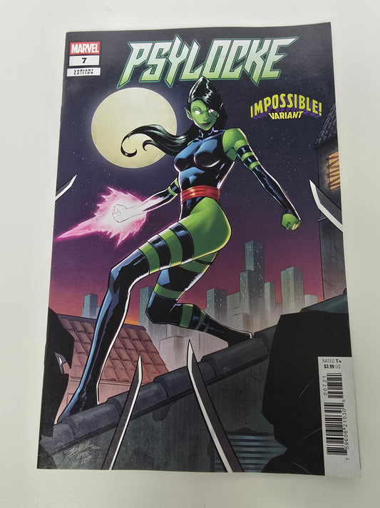 PSYLOCKE #7 MICHELE BANDINI IMPOSSIBLE VAR