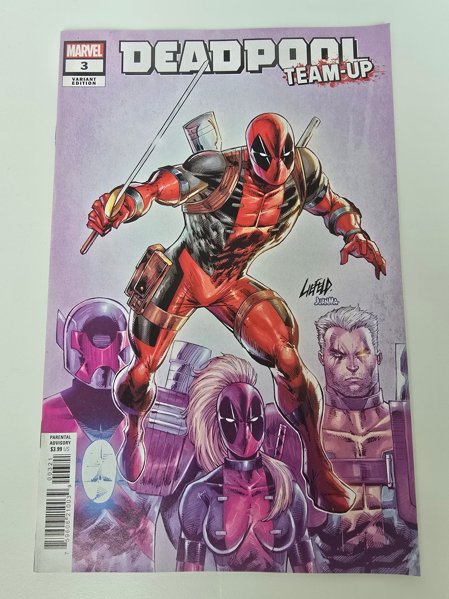 DEADPOOL TEAM-UP #3 ROB LIEFELD VAR