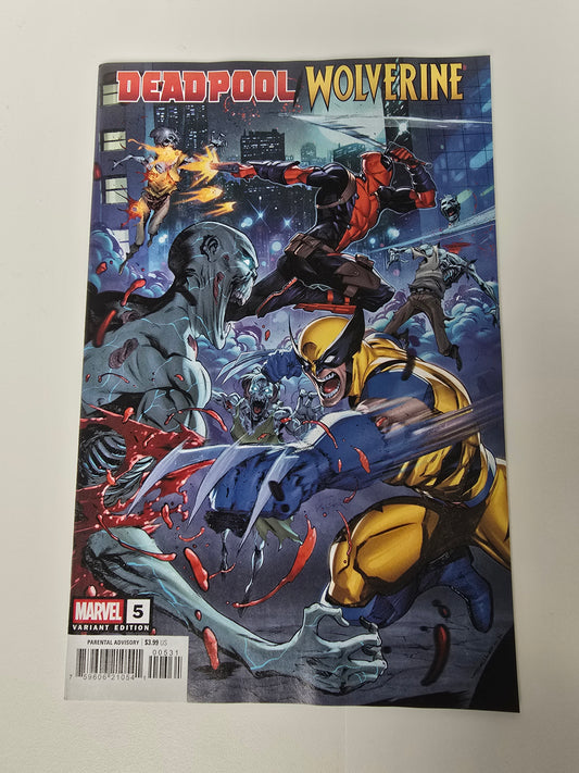 DEADPOOL WOLVERINE #5 IBAN COELLO VAR