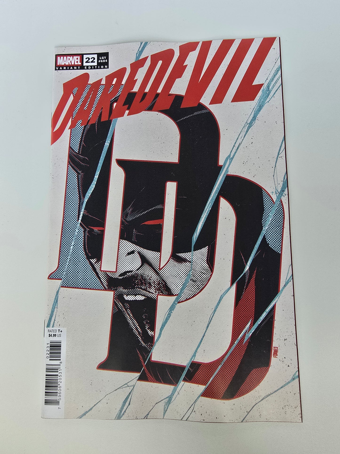 DAREDEVIL #22 JORGE FORNES VAR