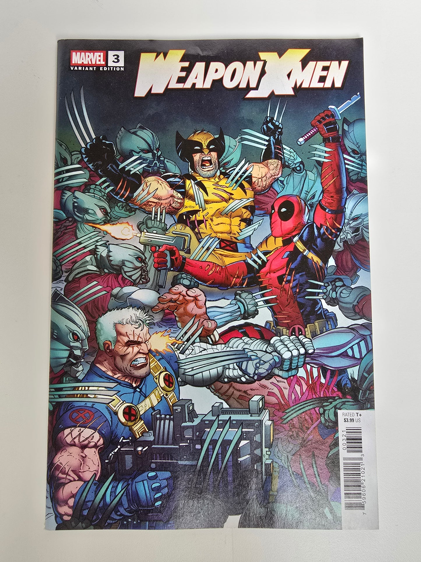 Weapon X-Men #3 Steve Skroce Var