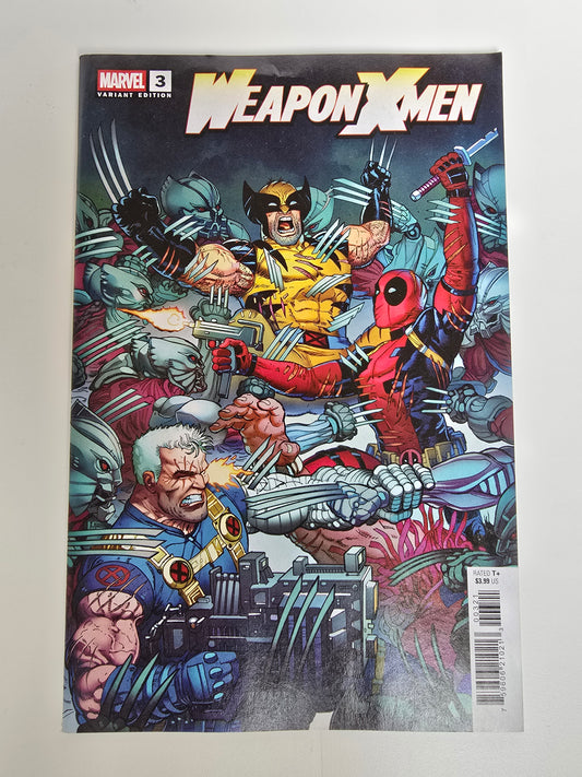 Weapon X-Men #3 Steve Skroce Var