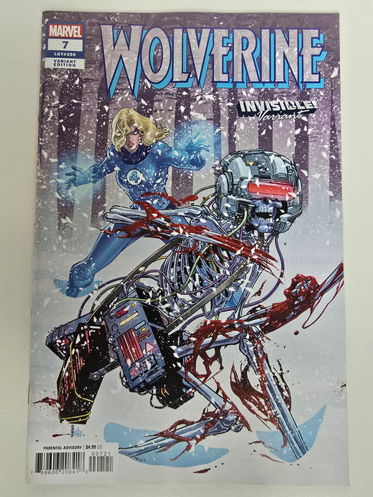 WOLVERINE #7 DAVID BALDEON INVISIBLE VAR