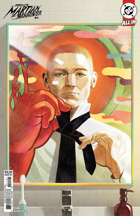 ABSOLUTE MARTIAN MANHUNTER #11 CVR B MIKE DEL MUNDO CARD STOCK VAR