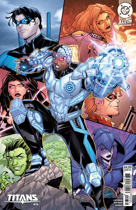 Titans #26 Cvr C Travis Mercer Card Stock Var