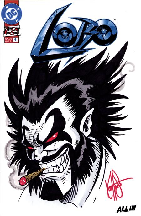 DF LOBO #1 SIGNED AND REMARKED BY KEN HAESER
