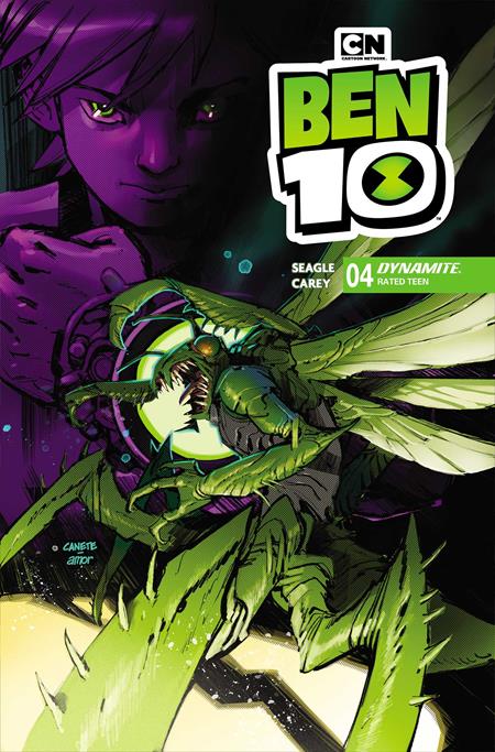 BEN 10 #4 CVR R INC 1:7 ERIC CANETE FOIL VAR