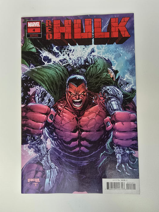 RED HULK #4 KEN LASHLEY VAR