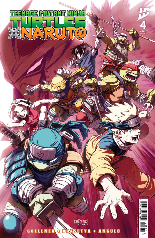 TEENAGE MUTANT NINJA TURTLES X NARUTO #4 CVR C