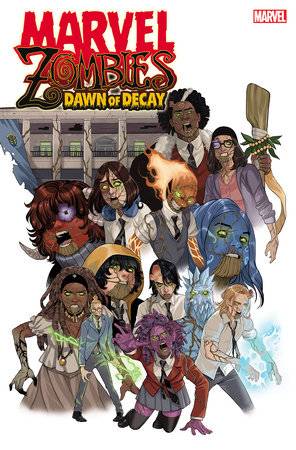 Marvel Zombies Dawn Of Decay #4 Romy Jones Homage Var