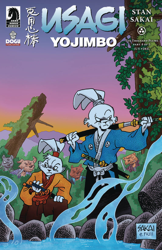 Usagi Yojimbo Ten Thousand Plums #4 Cvr A Sakai