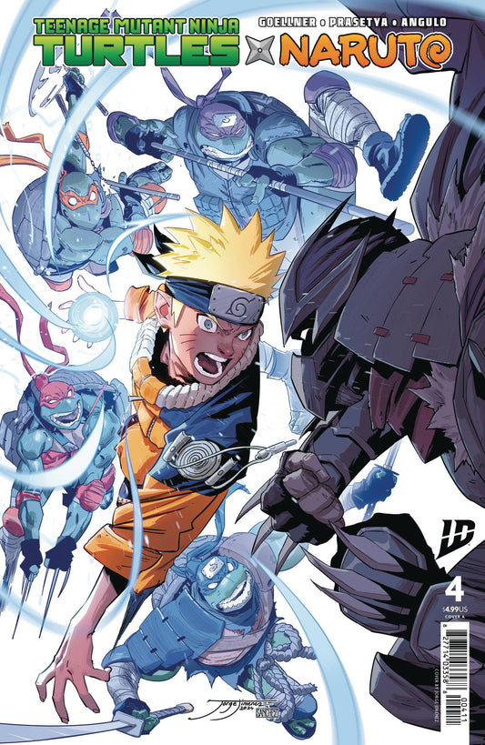 Teenage Mutant Ninja Turtles X Naruto #4 Cvr A