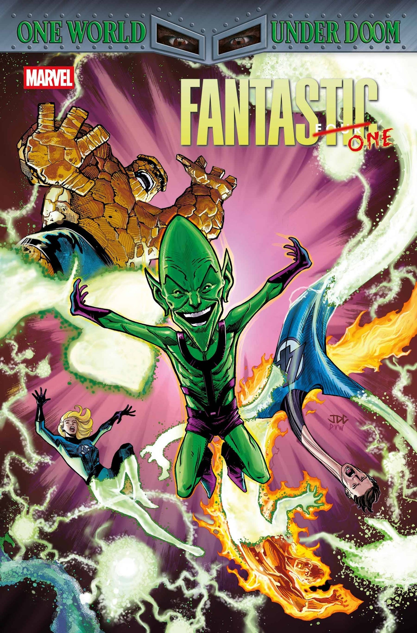 Fantastic Four #32 Joshua Cassara Impossible Man Pop-Up Var
