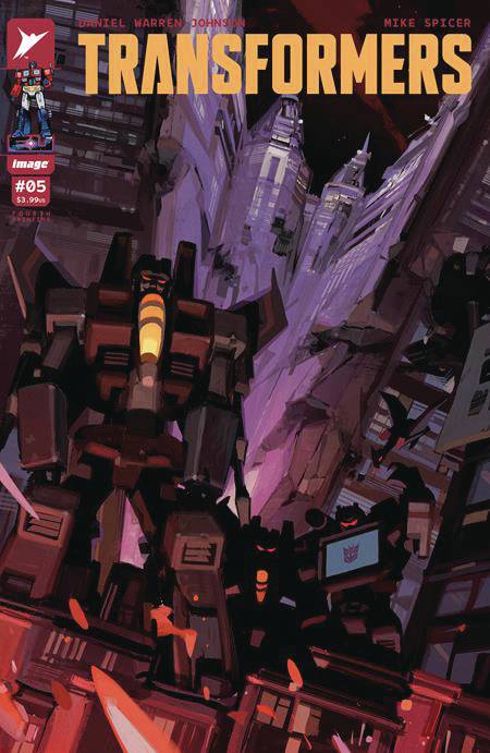 Transformers #5 Cvr A Johnson